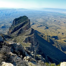 El Capitan seen from Guadalupe Peak